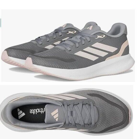 Adidas Women's Falcon 5 Lightweight Running‎ Shoe 3 Stripes Size 8 - Picture 1 of 9
